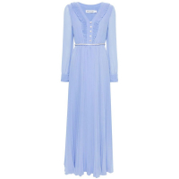 Self Portrait Robe maxi 'Pleated' pour Femmes