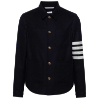 Thom Browne Surchemise '4-Bar Stripe' pour Hommes