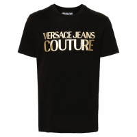 Versace Jeans Couture T-shirt 'Logo-Print' pour Hommes