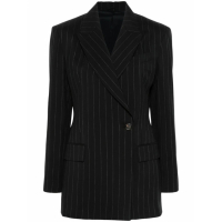 Brunello Cucinelli Blazer 'Pinstripe-Pattern' pour Femmes