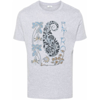 Etro 'Foliage-Print' T-Shirt für Herren