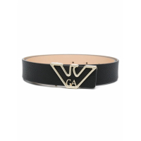 Emporio Armani Ceinture 'Logo-Buckle' pour Femmes