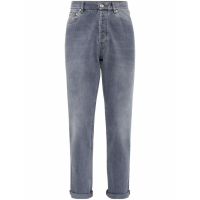 Brunello Cucinelli 'Turn-Up Hem' Jeans für Herren