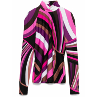 Pucci Women's 'Iride-Print' Long Sleeve top