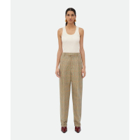 Bottega Veneta Pantalon 'Prince Of Wales' pour Femmes