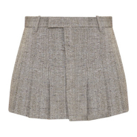 Bottega Veneta Women's 'Pleated' Mini Skirt