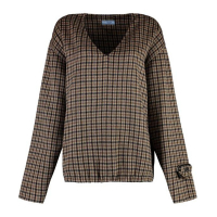 Prada Pull 'Checked' pour Femmes