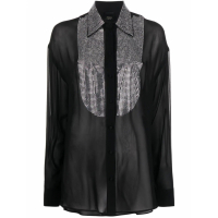 Pinko Women's 'Rhinestone-Embellished Georgette' Shirt