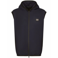 Dolce&Gabbana Gilet 'Logo Hooded' pour Hommes