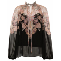 Zimmermann Blouse 'Illustration Billow' pour Femmes