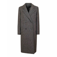 Weekend Max Mara Women's 'Double-Breasted Herringbone Pattern' Coat