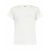 Moncler 'Crystal-Logo' T-Shirt für Damen