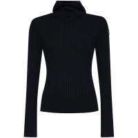 Moncler 'Logo-Patch Ribbed' Kapuzenpullover für Damen