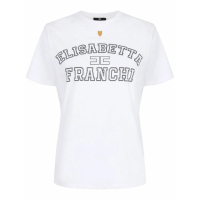 Elisabetta Franchi T-shirt 'Logo-Print' pour Femmes