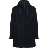 Herno Men's 'Logo-Plaque Hooded' Coat