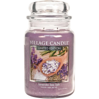 Village Candle 'Lavender Sea Salt SPA' Duftende Kerze - 454 g