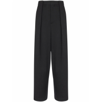 Balmain Women's 'Pleated Grain De Poudre' Trousers