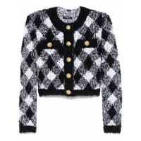 Balmain Women's 'Gingham Tweed' Jacket