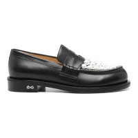 MACH & MACH Women's 'Logo-Plaque' Loafers