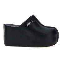 Coperni Mules à talon 'Branded Clog Wedge' pour Femmes