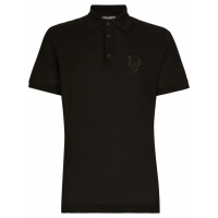 Dolce&Gabbana Polo 'Logo-Embroidered' pour Hommes