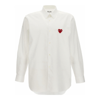 Comme Des Garçons Play Chemise 'Logo Patch' pour Hommes