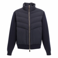 Berluti Men's 'Two-Material' Puffer Jacket