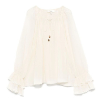 Chloé Women's 'Gathered' Long Sleeve Blouse