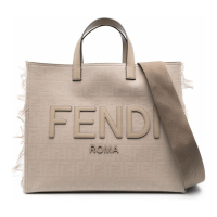 Fendi Sac Cabas 'Large Ff Jacquard Fringed' pour Hommes