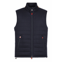 Kiton Gilet 'Full Zip Down' pour Hommes