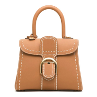 Delvaux 'Brillant Mini Surpiqué' Henkeltasche für Damen