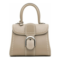 Delvaux 'Brillant Mini Surpiqué' Henkeltasche für Damen