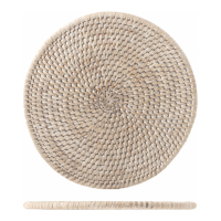 Cose a Casa Dessous-de-plat 'Rattan' - 21.5 x 21.5 cm