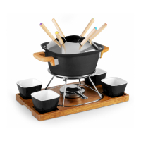 Cose a Casa 'Basic' Fondue-Set - 15 Stücke