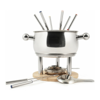 Cose a Casa 'Basic' Fondue-Set - 11 Stücke