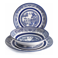 Cose a Casa 'Imperial Blue' Teller Set - 18 Stücke