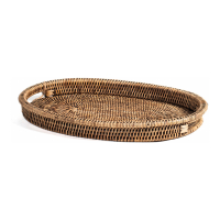 Cose a Casa 'Rattan' Tablett - 39.5 x 27.5 cm