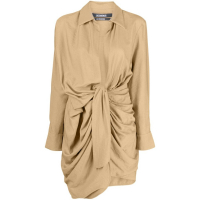 Jacquemus Robe mini 'La Robe Bahia Draped' pour Femmes