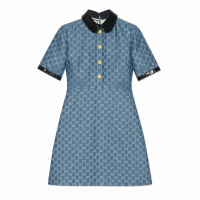 Gucci Robe mini 'GG Lamé' pour Femmes