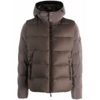 MooRer Men's 'Detachable-Hood' Puffer Jacket