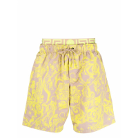 Versace Short de bain 'Barocco-Print' pour Hommes