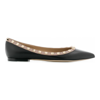 Valentino Garavani Ballerines 'Rockstud-Embellished' pour Femmes