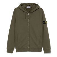 Stone Island Veste de Survêtement 'Compass-Badge Hoodie' pour Hommes