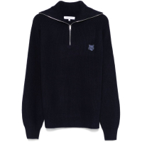 Maison Kitsuné Pull 'Bold Fox Head Ribbed' pour Hommes