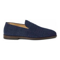 Brunello Cucinelli Mocassins 'Woven' pour Hommes