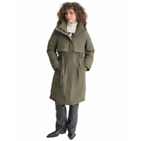 DKNY Women's 'Hooded Long-Sleeve Anorak Puffer Coat'