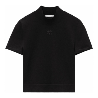 T By Alexander Wang 'Logo-Embossed Knitted' Top für Damen