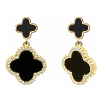 Liv Oliver Boucles d'oreilles 'Double Motif Drop' pour Femmes