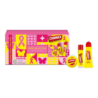 Carmex Set de soins des lèvres 'Rosa Collection Limited Edition' - 3 Pièces