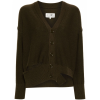 Mm6 Cardigan 'Cut-Out Button-Up' pour Femmes